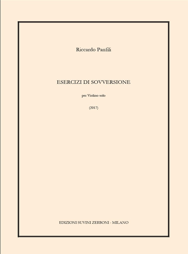 Esercizi di sovversione